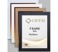 Black,White,Oak,Silver 70x50cm Poster Frames (White)