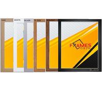 Black,White,Oak,Silver,Dark Oak, Walntu Photo Frame Picture Frame, (Modern, Walnut, 16x12 inch)