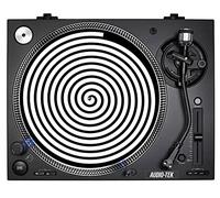 Black & White Optical Illusion Slip Mat 7 inch Slip Mats Turntable Decks Records Slipmat Slipmats Mat DJs Accessories Gift For Him Her