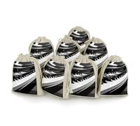 Black White Piano Keyboard 8 PCS Muslin Bags with Drawstring Sachet Bags Empty Small Cotton Drawstring Bag Muslin Reusable & Washable Cotton Bag for Herb Spice Candy Soap Jewelry Wedding Gift Pouches