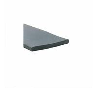 Black/White/Red Self Adhesive Sealing Strip Square Rectangle Foam Silicone Window Door Soundproof Anti-Collision Seal Flat Pad-30x3.0mm Black-1M