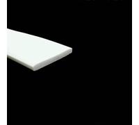 Black/White/Red Self Adhesive Sealing Strip Square Rectangle Foam Silicone Window Door Soundproof Anti-Collision Seal Flat Pad-50x5mm White-1M