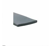Black/White/Red Self Adhesive Sealing Strip Square Rectangle Foam Silicone Window Door Soundproof Anti-Collision Seal Flat Pad-30x5mm Black-1M