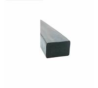 Black/White/Red Self Adhesive Sealing Strip Square Rectangle Foam Silicone Window Door Soundproof Anti-Collision Seal Flat Pad-30x20mm Black-1M
