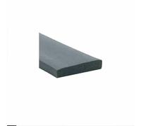 Black/White/Red Self Adhesive Sealing Strip Square Rectangle Foam Silicone Window Door Soundproof Anti-Collision Seal Flat Pad-25x4.0mm Black-1M