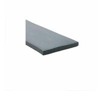 Black/White/Red Self Adhesive Sealing Strip Square Rectangle Foam Silicone Window Door Soundproof Anti-Collision Seal Flat Pad-50x5mm Black-1M