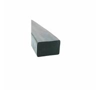Black/White/Red Self Adhesive Sealing Strip Square Rectangle Foam Silicone Window Door Soundproof Anti-Collision Seal Flat Pad-25x20mm Black-1M