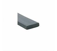 Black/White/Red Self Adhesive Sealing Strip Square Rectangle Foam Silicone Window Door Soundproof Anti-Collision Seal Flat Pad-20x5mm Black-1M