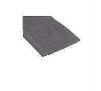 Black/White/Red Self Adhesive Sealing Strip Square Rectangle Foam Silicone Window Door Soundproof Anti-Collision Seal Flat Pad-120x2mm Black-1M