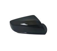 Black/White Side Wing Mirror Cover Cap Compatible for Chevrolet Malibu 2012 2013 2014 2015 2016 2017 Replace Auto Door Wing