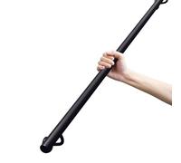 Black White Staircase Banister Hand Rails for Indoor Steps Outside Grab Rail, Metal Iron Handrails for Stairs Loft Porch Garage & Deck, Wall Mount 30~600cm(Black,19ft/570cm)