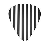 Black & White Stripe Advanced guitar pick 12 pieces Three thicknesses for bass, electric guitar, acoustic guitar bag