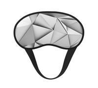 Black White Stripe Sleep Masks Silky Eye Cover Soft Satin Blindfold Elastic Strap Night Eye Shade for Women Men