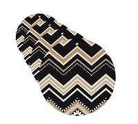Black White Tan Zigzag Car Air Freshener Cards for Women Men 4 Pack Cute Car Accessories Long Lasting Scent Car Diffuser Hanging Auto Aromatherapy Tablets Car Fresheners Gifts