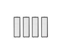 Black/White Vacuum Parts Compatible With Xiaomi Mijia 1T Robot Cleaner STYTJ02ZHM Centre Big Brush Side Brush Filter Mop Rag Wheel (Color : Filter x 4)