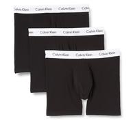 (Black/White, XL) Calvin Klein 3 Pack Boxer Briefs Style 0000U2662G
