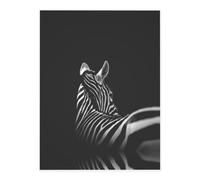 Black & White Zebra Crystal Sticker, 3D Stereoscopic Effect, Pattern Does Not Fall Off When Exposed to Water