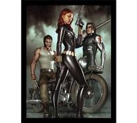 Black Widow Deadly Origin Vol 1 Framed Poster Black Widow Multicolor