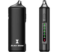 Black Widow Dry Herb Vaporizer 2025 Edition, 3-in-1 Herb, Concentrate, Wax Vaporizer, Metal Design, Powerful 2000mAh Battery, 5 Temperature Settings (No Nicotine)
