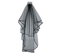 Black Widow Hen Night Bride Veil steam punk Halloween Gothic fancy Dress Costume