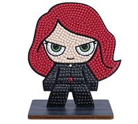 Black Widow Marvel Crystal Art Buddies Kit