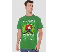 Black Widow Men's St Patrick'S Day Lucky Super Hero T-Shirt Green | Size: Small Black Widow Green S