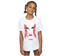 Black Widow Movie Close-Up Cotton T-Shirt Marvel White 3-4 Years