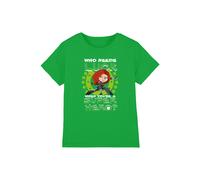 Black Widow St Patrick'S Day Lucky Super Hero Kids T-Shirt Dark Green | Size: 12-13 Years Black Widow Dark Green 12-13 Years