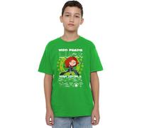 Black Widow St Patrick's Day Lucky Super Hero Unisex Kids T Shirt, Kelly Green, 5-6 Years