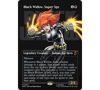 Black Widow, Super Spy (Logo Art Foil) | Marvel Super Heroes
