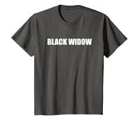 Black Widow T-Shirt, Kids, Asphalt, 2 Years