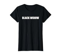 Black Widow T-Shirt, Women, Black, S