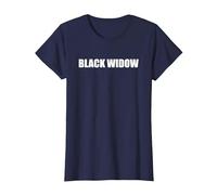 Black Widow T-Shirt, Women, Navy, 3XL