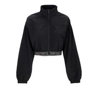 Black Windbreaker with Crop Taping - male - Tommy Hilfiger - Light Jackets - Black - S - Jackets S