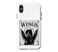 Black Wings Society Gothic Manga Streetwear Case for iPhone X/XS