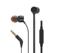 (black) Wired Headset Wheat In Ear with JBL TUNE T110