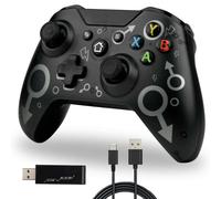 (Black) Wireless Game Controller For xBox One Gamepad