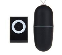 Black Wireless Remote Control Vibrating Mini Egg Full Body Vibration Massager Massage Vibrating Cordless Silent Speed Discreet Waterproof Treating Muscle Pain Sport Recovery Neck
