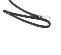Black with Alloy Buckle and D Ring Pet Leash Pu for Cats | Sturdy Pu Material, Comfortable Wear, Beautiful Style, Suitable for Puppy Use, Collar Attachment