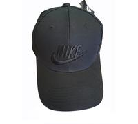 BLACK with BLACK Logo Nike Classic Swoosh Unisex Cap Hat Baseball Gym Golf