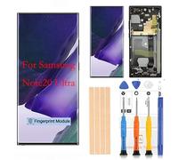 [Black with Frame] Amoled LCD for Samsung Galaxy Note 20Ultra 5G Digitizer Screen LCD Display Touch Assembly Replacement SM-N985 N985A N985F N985P N985R4 T U V W by Qvouaw
