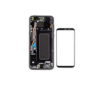 [Black with Frame] Amoled LCD for Samsung Galaxy S8 Plus+ G955 Digitizer Screen LCD Display Touch Assembly Replacement G955 G955A G955F G955P G955R4 6.2 inch by Qvouaw
