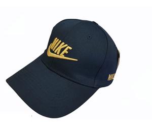 BLACK with GOLD logo Nike Classic Swoosh Unisex Cap Hat Baseball Golf Gym
