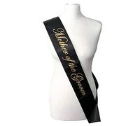Black With Gold Writing ‘Mother Of The Groom’ Sash