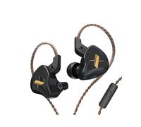 (Black, With Mic) Wired Earphones Hi-Fi Bass Earbuds In Ear Monitor Headphones Sport Noise Cancelling Comfortable Stylish Appearance Headset New Arrival