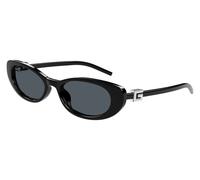 Black with Silver and Crystal Stud Detail/Grey / 52