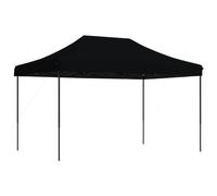 vidaXL Foldable Party Tent Pop-Up Black 440x292x315 cm