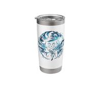 Black Wizard Cat Stainless Steel Insulated Tumbler
