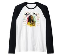 Black Woman African History Afro Christian God Says You are Raglan Baseball Tee