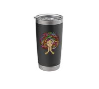 Black Woman Classy Successful Positive Melanin Stainless Steel Insulated Tumbler
